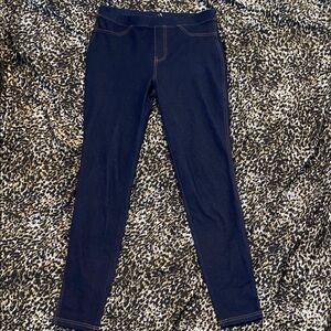 Elegant Navy Women's Jean Jeggings